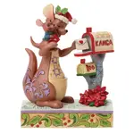 Jim Shore Disney Traditions - Winnie the Pooh - Kanga & Roo Christmas - Roo's Holiday Wish