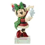 Jim Shore Disney Traditions - Minnie Mouse with Snowflake - Snow Unique