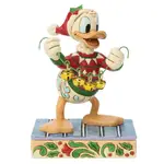 Jim Shore Disney Traditions - Donald Duck with Bells - Holiday Jingle