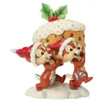Jim Shore Disney Traditions - Chip & Dale Fruit Cake - Merry Mischief