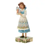 Jim Shore Disney Traditions - Beauty & the Beast - Belle with Mirror - A Glimpse Within