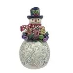 Jim Shore Heartwood Creek - Snowman with Gingerbread Cookies