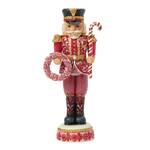 Jim Shore Heartwood Creek Royal Traditions Nutcrackers - Soldier Pink & Red