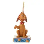 Dr Seuss The Grinch by Jim Shore - Max with Bell on Tail