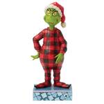 Dr Seuss The Grinch by Jim Shore - Grinch Wearing Pajamas