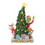 Dr Seuss The Grinch by Jim Shore - Grinch, Cindy, Max Peeking