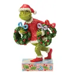 Dr Seuss The Grinch by Jim Shore - Grinch with Multiple Wreaths