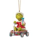 Dr Seuss The Grinch by Jim Shore - Grinch in Wagon Hanging Ornament