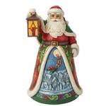 Jim Shore Heartwood Creek - Santa with LED Lantern
