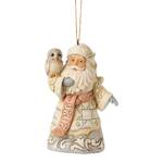 Jim Shore Heartwood Creek White Woodland - Dated 2026 Santa Hanging Ornament