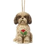Jim Shore Heartwood Creek - Shih Tzu Dog Hanging Ornament