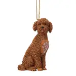 Jim Shore Heartwood Creek - Goldendoodle Dog Hanging Ornament