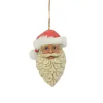 Jim Shore Heartwood Creek - Large Santa Head Hanging Ornament