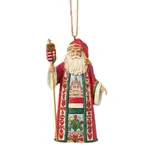 Jim Shore Heartwood Creek Santas Around the World - Hungarian Santa Hanging Ornament