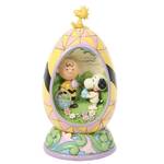 Peanuts by Jim Shore - Snoopy and Charlie Brown Easter Egg Diorama