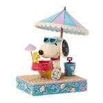 Peanuts by Jim Shore - Snoopy Holding Woodstock in Bowl