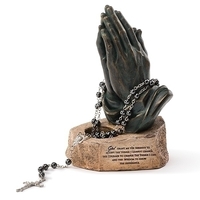 Joseph's Studio - Tabletop Praying Hands Rosary Holder