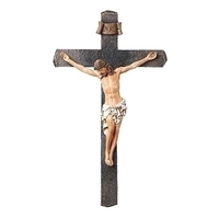 Joseph's Studio - Black Crucifix 33cm