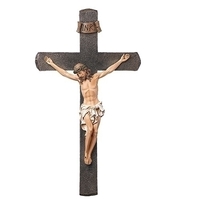 Joseph's Studio - Black Crucifix 52cm