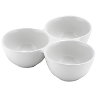 Classica - White 3 Dip Bowl