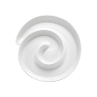 Classica - White Spiral Platter