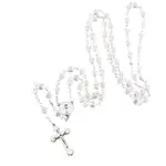 Roman Inc - Rosary Beads White