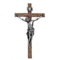 Joseph's Studio - Antique Silver Crucifix 21cm