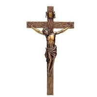 Joseph's Studio - Antique Gold Crucifix 21cm
