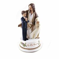 Joseph's Studio My First Communion Musical Figurine - Boy With Jesus