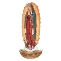 Joseph's Studio - Holy Water Font - Our Lady of Guadalupe