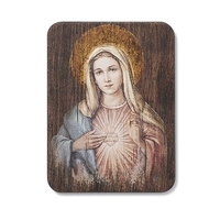 Joseph's Studio Panels & Plaques - Immaculate Heart of Mary Wall Plaque