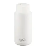 Frank Green Reusable Bottle - Ceramic 1L Cloud Push Button