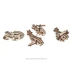 Ugears U-Fidget Wooden Model - Planes (Set of 4)