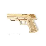 Ugears Wooden Model - Wolf-01 Handgun