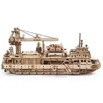 Ugears Wooden Model - Research Vessel