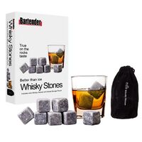 Bartender Whisky Rocks - Set Of 9 With Bag