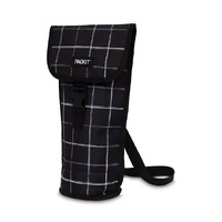 Packit Freezable Napa Wine Bag - Black Grid