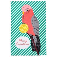 Birds of Christmas Kitchen Towel - Gallah