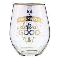 Jingle - Define Good Stemless Wine Glass