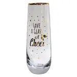 Twinkle - Have a Glass of Cheer Stemless Champagne Glass