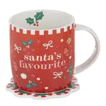 Ladelle Festive Fun - Mug & Coaster Set