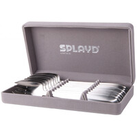Splayd Luxury Stainless Steel Satin Set of 8