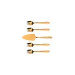 Splayd Cake Server And Splayd Rose Gold Set of 5