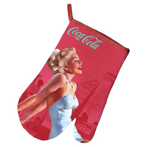 Coca Cola Oven Glove - Pin Up Blonde