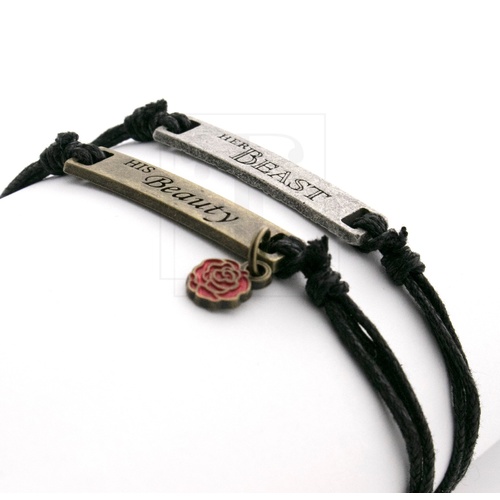 Disney by Neon Tuesday - Beauty & the Beast His and Hers Bracelet Set