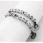 Disney by Neon Tuesday - Nightmare Before Christmas Now & Forever Beaded Bracelet Set