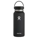 Hydro Flask Wide Mouth Drink Bottle - 946ml Black Flex Cap