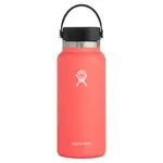 Hydro Flask Wide Mouth Drink Bottle - 946ml Hibiscus Flex Cap