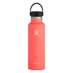 Hydro Flask Standard Mouth Drink Bottle - 709ml Hibiscus Flex Cap