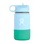 Hydro Flask Wide Mouth Kids Drink Bottle - 354ml Frost Straw Lid
